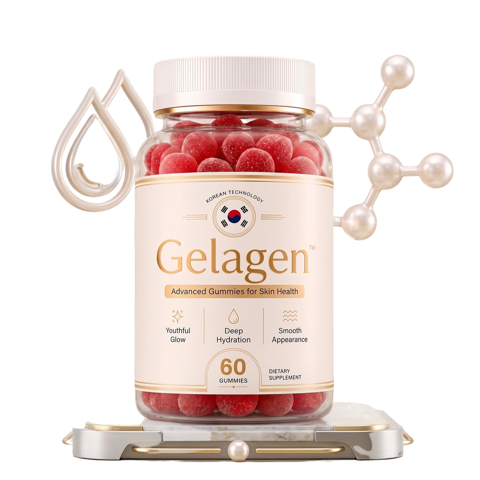 Gelagen gummies bottle